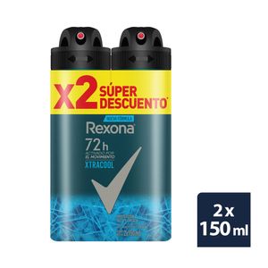 DESODORANTE REXONA DEO SPRAY 2X150 ML