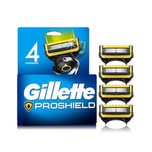 REPUESTO GILLETTE FUSION PROSHIELD 5 CAJA X 4 UNDS