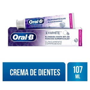 CREMA DENTAL ORAL B 3D WHITE CAJA 140 G