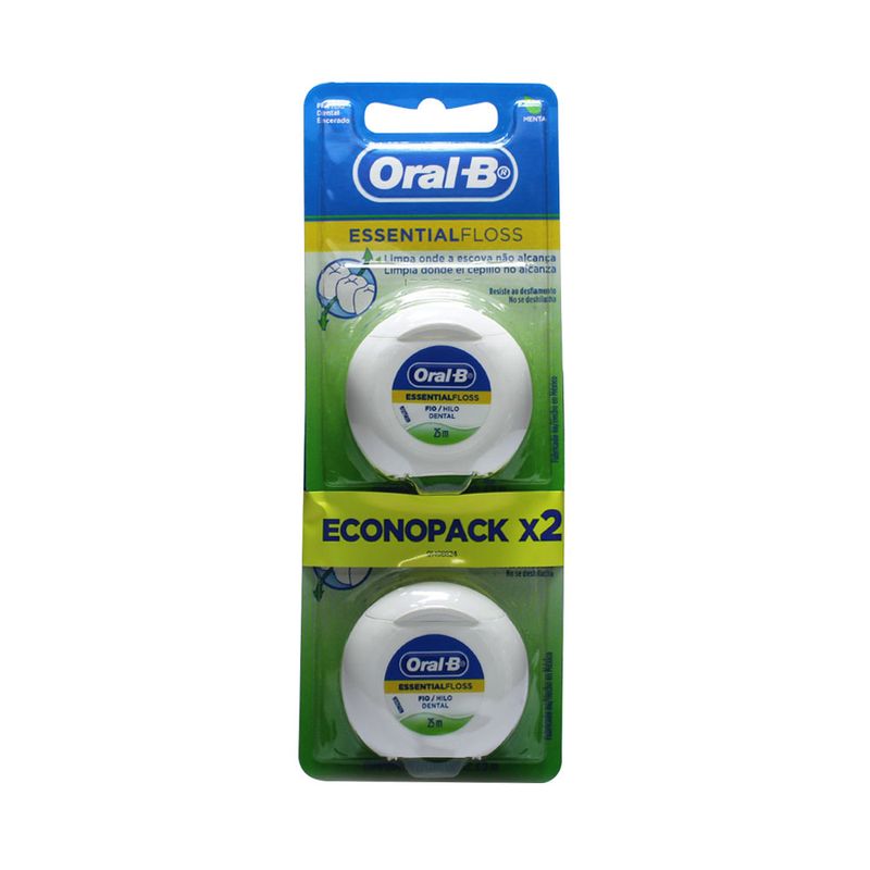 SEDA DENTAL ORAL-B SUPERFLOSS CAJA X 50 UNDS - Farmacia Pasteur -  Medicamentos y cuidado personal