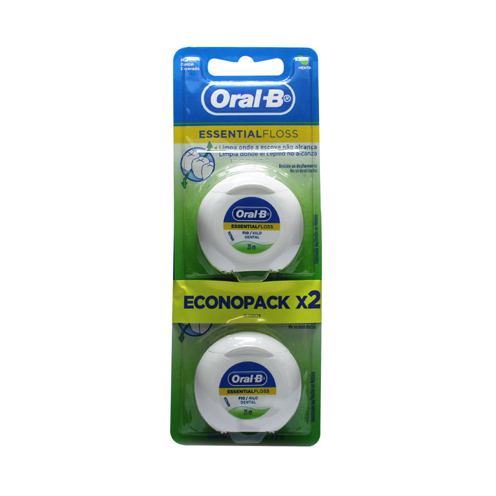 Hilo Dental Oral-B Essential Floss Sabor Menta