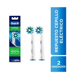 REPUESTO CEPILLO ELECTRICO ORAL B CAJA X 2 UNDS