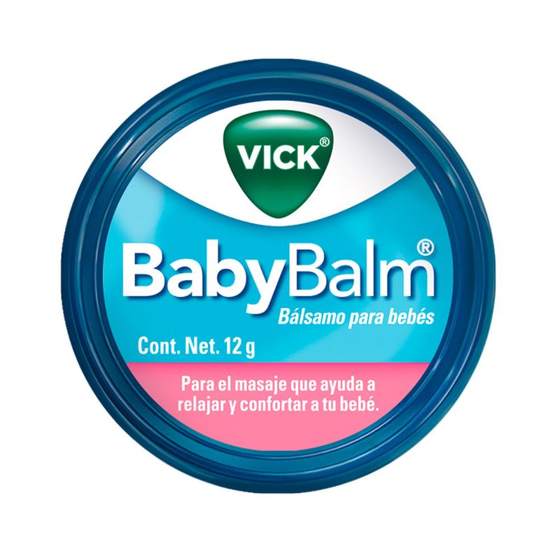 BALSAMO VICK BEBE LATA 12 G - Farmacia Pasteur - Medicamentos y cuidado  personal