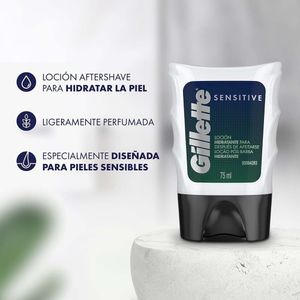 LOCION +++GILLETTE AFTER SHAVE FRASCO 75 ML