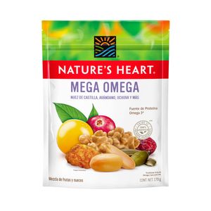 NATURES HEART MEGA OMEGA BOLSA 170 G