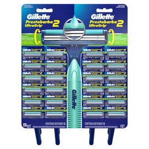 MAQUINA DE AFEITAR PRESTOBARBA ULTRAGRIP MOVIL DISPLAY X 1 UND