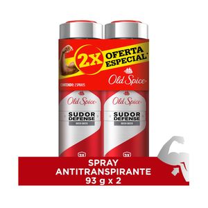 DESODORANTE OLD SPICE DEFENSE P.E SPRAY 2X93G
