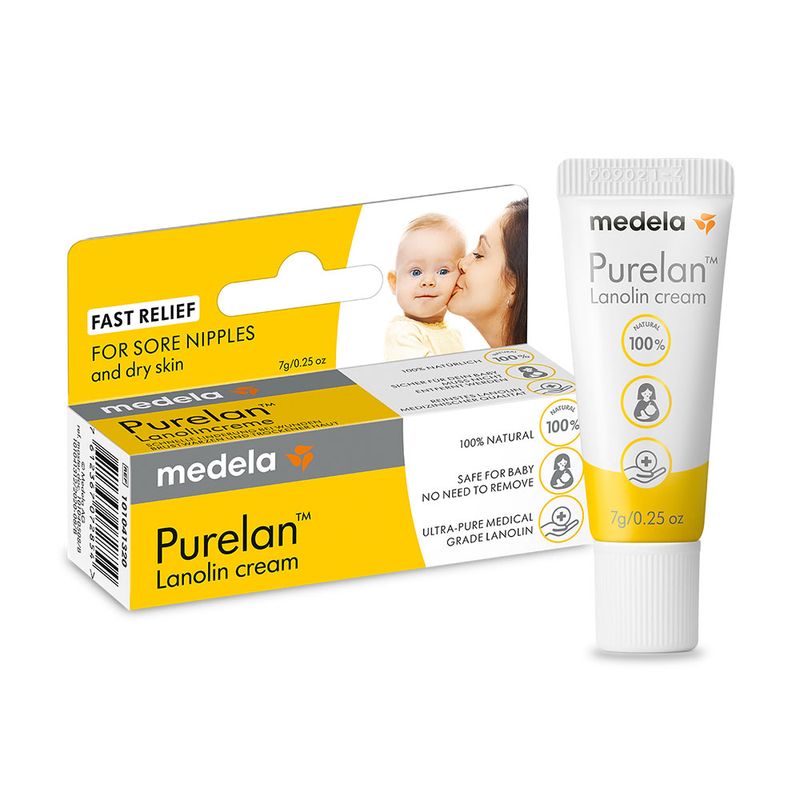 CREMA LANOLINA PURELAN MEDELA TUBO 7 G - Farmacia Pasteur - Medicamentos y  cuidado personal