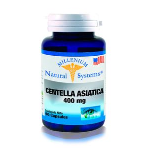 CENTELLA ASIATICA CAPSULAS 400 MG FRASCO X 60 UNDS