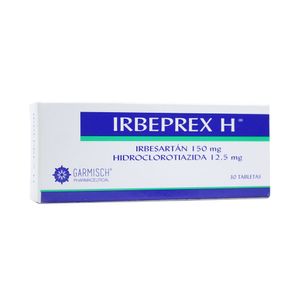 IRBEPREX H (RG) TABLETAS 150/12.5 MG
