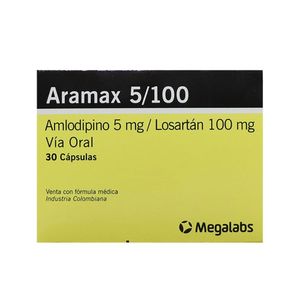 ARAMAX CAPSULAS 5MG/100MG