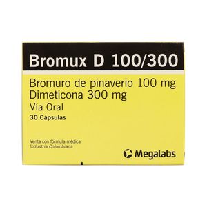 BROMUX D TABLETAS 100MG/300MG