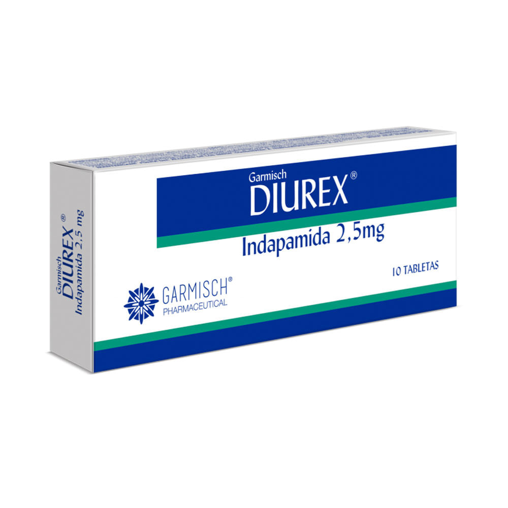 DIUREX TABLETAS 2.5 MG