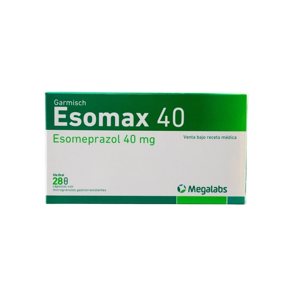 ESOMAX CAPSULAS 40 MG - Farmacia Pasteur - Farmacias Pasteur