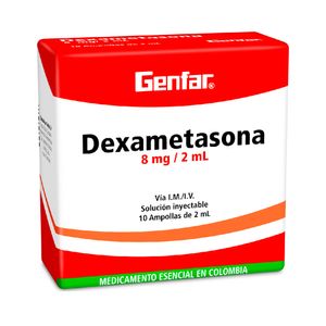DEXAMETASONA GF 2 ML AMPOLLAS 8 MG