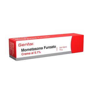 MOMETASONA GENFAR CREMA 0.1% CAJA 15 G