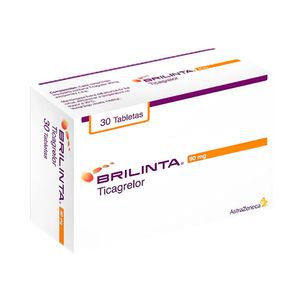 BRILINTA (RG) COMPRIMIDOS 90 MG