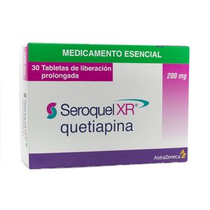SEROQUEL XR (RG) COMPRIMIDOS 200 MG