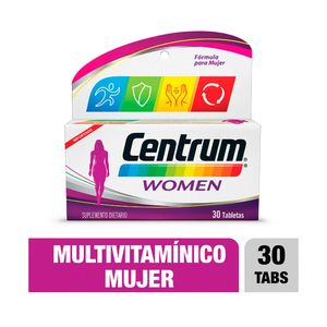CENTRUM WOMEN TABLETAS CAJA X 30 UNDS