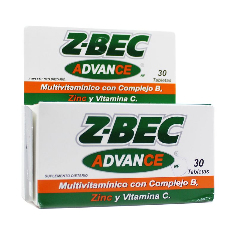 Z-BEC ADVANCE NF TABLETAS CAJA X 30 UNDS - Farmacia Pasteur ...