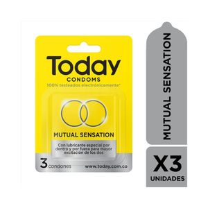 CONDON TODAY MUTUAL SENSATION PRESERVATIVOS