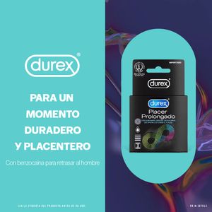 CONDON DUREX PLACER PROLONGADO PRESERVATIVOS