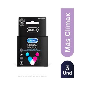 CONDON DUREX CLIMAX MUTUO+++ PRESERVATIVOS