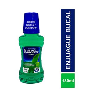 ENJUAGUE BUCAL FLUOCARDENT MAX INTENSO MENTA FRASCO 180 ML