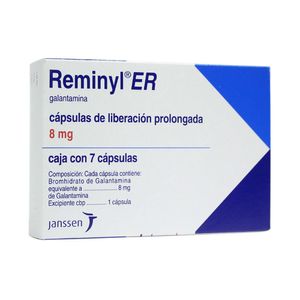 REMINYL ER (RG) CAPSULAS 8 MG