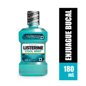 ENJUAGUE BUCAL LISTERINE COOL MINT FRASCO 180 ML