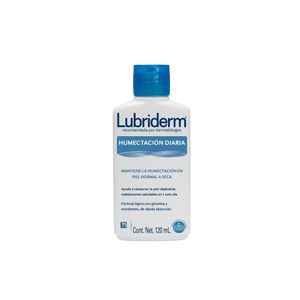 CREMA LUBRIDERM HUMECTACION DIARIA FRASCO 120 ML