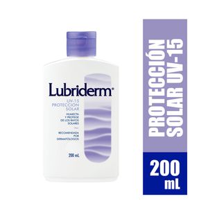 CREMA LUBRIDERM UV-15 FRASCO 200 ML