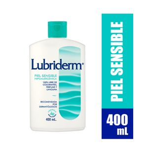 CREMA LUBRIDERM PIEL SENSIBLE FRASCO 400 ML