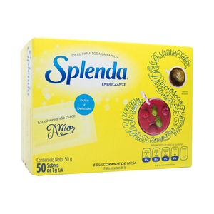 SPLENDA SUCRALOSA SOBRES