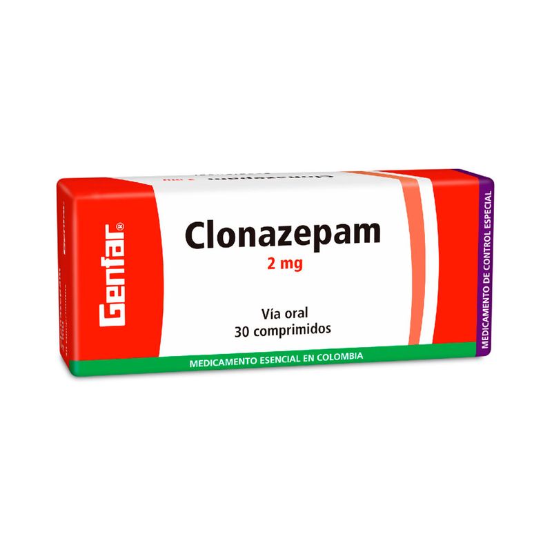 Comprar Clonazepam 2 Mg