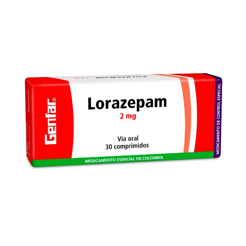 lorazepam 2 mg tableta
