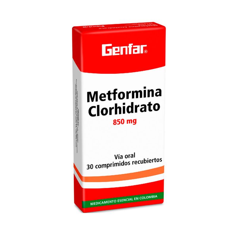 metformina 850 en capsulas