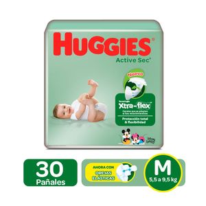 PAÑALES HUGGIES ACTIVE SEC ETAPA 2