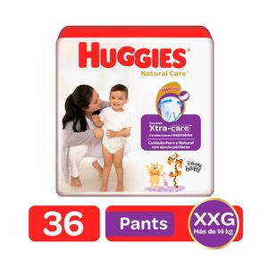 PAÑALES HUGGIES PANTS NATURAL CARE XXL