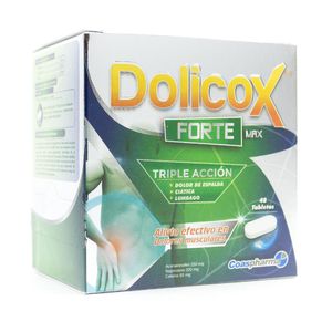 DOLICOX FORTE MAX TABLETAS 250MG/65MG/220MG