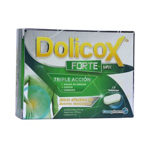 DOLICOX FORTE MAX TABLETAS