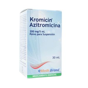 KROMICIN SUSPENSION 200 MG CAJA 30 ML