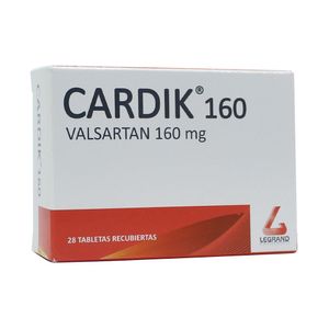 CARDIK TABLETAS 160 MG