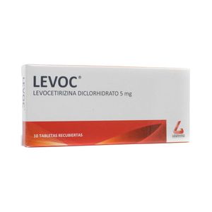 LEVOC TABLETAS 5 MG