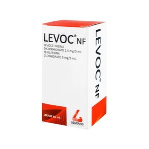 LEVOC NF JARABE CAJA 60 ML