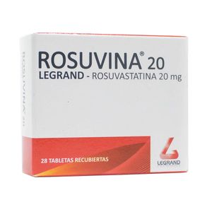 ROSUVINA TABLETAS 20 MG