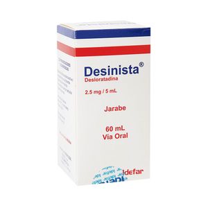 DESINISTA JARABE 2.5 MG CAJA 60 ML