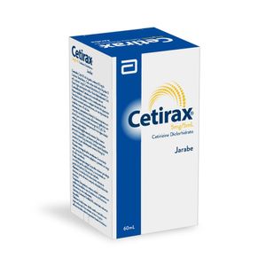 CETIRAX-D JARABE CAJA 60 ML