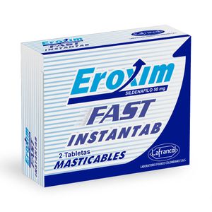 EROXIM FAST TABLETAS 50 MG