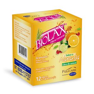 BIOLAX 5 G C/U SOBRES NARANJA